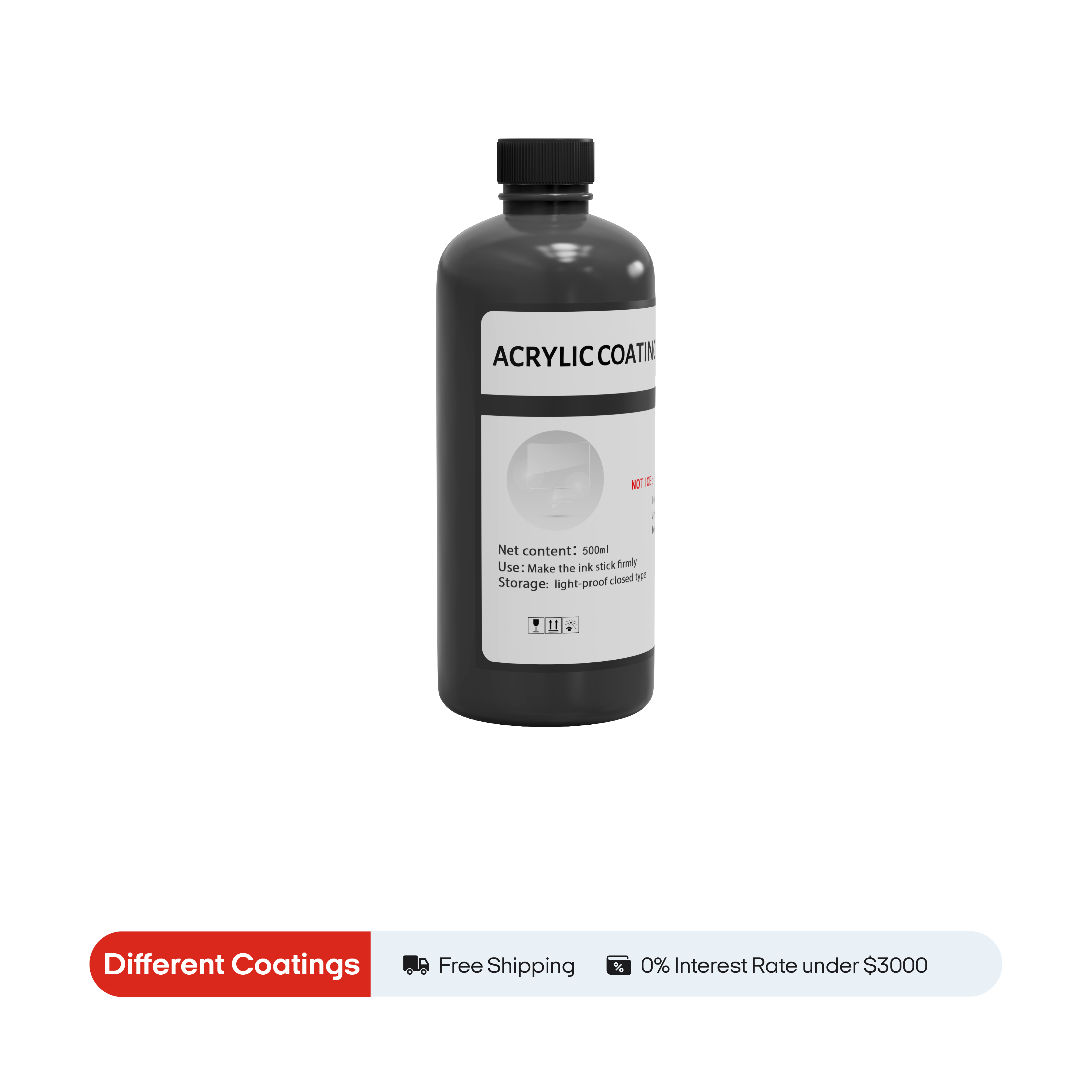 Procolored UV/DTG Pretreatment Liquid for Different Coatings 500ML