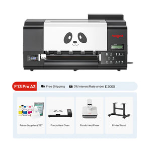 Imprimante DTF Procolored F13 Pro Panda 13" A3 Double XP600 + Support et Pack Complet