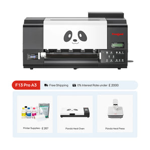 Imprimante DTF Procolored F13 Pro Panda 13" A3 Double XP600 & Pack Complet