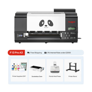 Procolored F13 Pro Panda Imprimante DTF 13" A3 Double XP600 + Support & Pack Complet Premium
