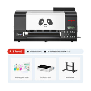 Imprimante DTF Procolored F13 Pro Panda 13" A3 Double XP600 + Support + Four