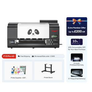 Procolored F13 Pro Panda DTF Printer 13" A3 Dual XP600 & Stand