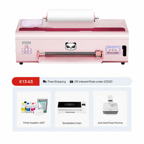 Procolored K13 Lite Imprimante DTF 13" A3 & Pack Complet Premium - Rose