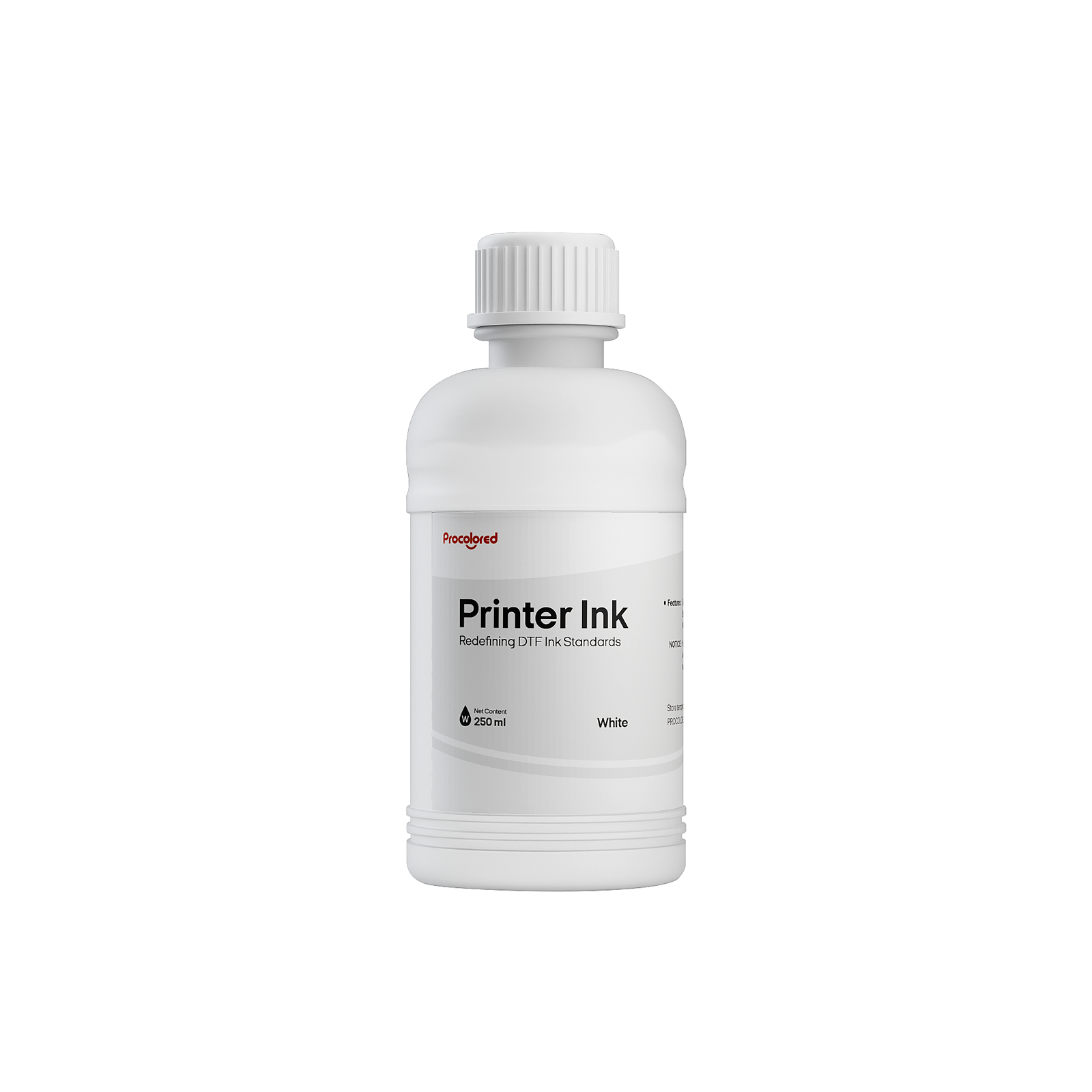 Procolored White Ink 500ml for DTF Printing