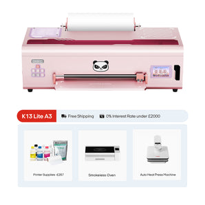 Procolored K13 Lite Imprimante DTF 13" A3 & Pack Complet Premium - Rose