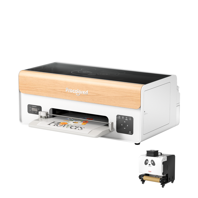 Procolored P13 printer with wooden side panel with a Shaker