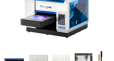 Procolored V11 Pro Imprimante UV 11,4" A3 Double TX800 & Gabarits